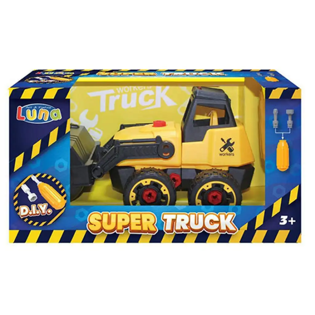 Super Truck Gabelstapler mit Schraubenzieher Bild 1