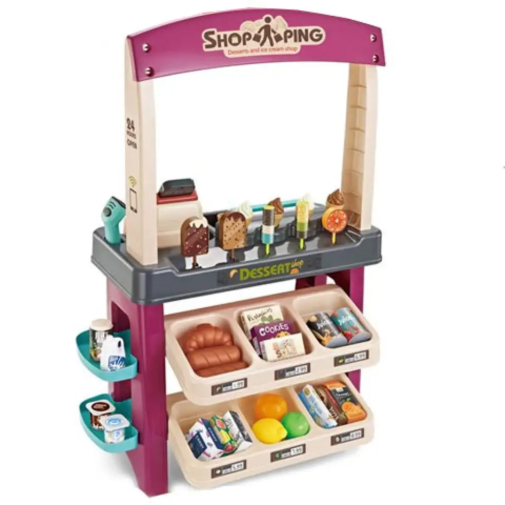 Supermarkt 55-teiliges Spielset mit Licht und Ton Bild 1