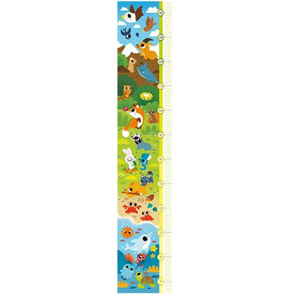 Süße Tierchen Wandmaßstab 30-teiliges Puzzle - Clementoni Bild 2