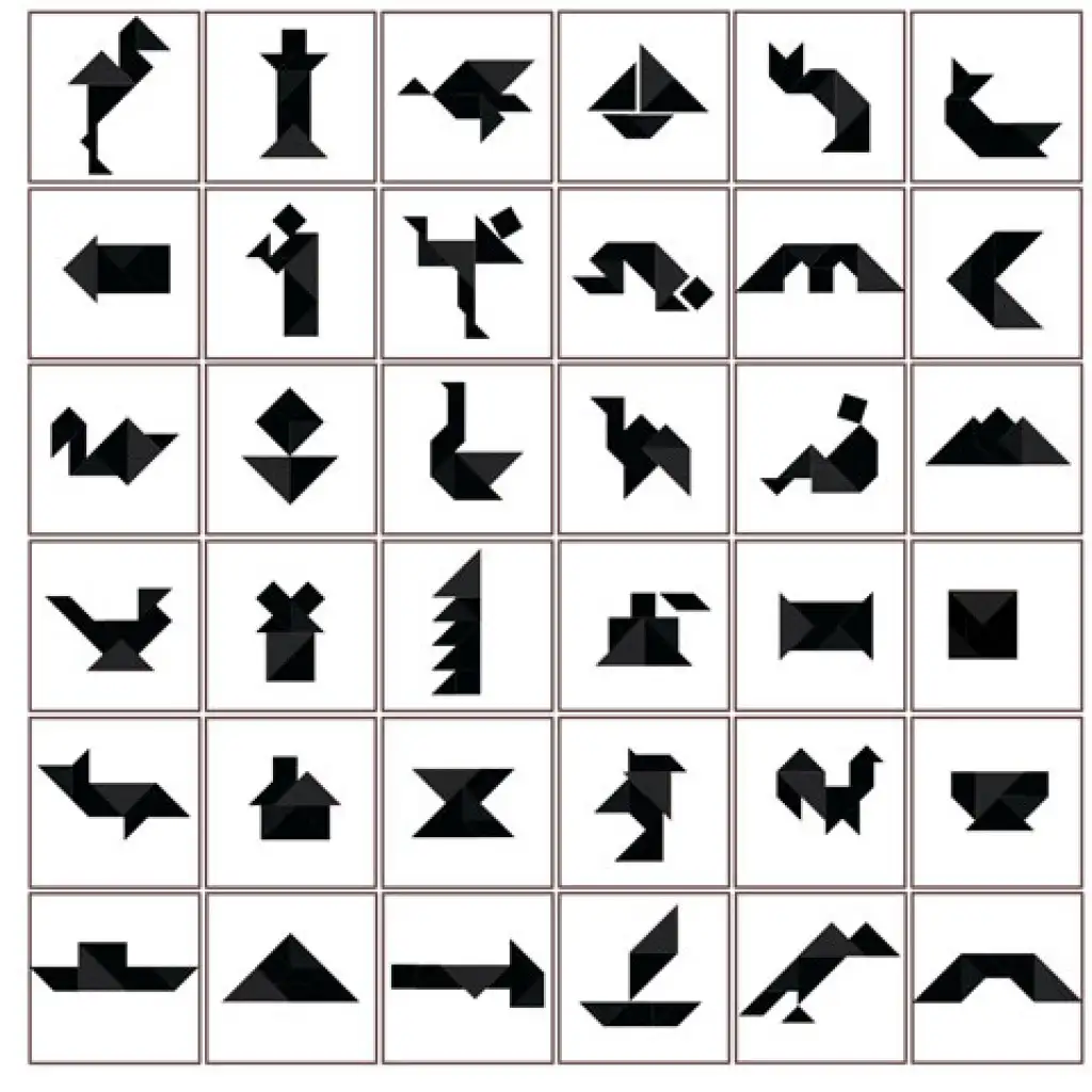 Tangram geometrisches Spiel - Piatnik Bild 3