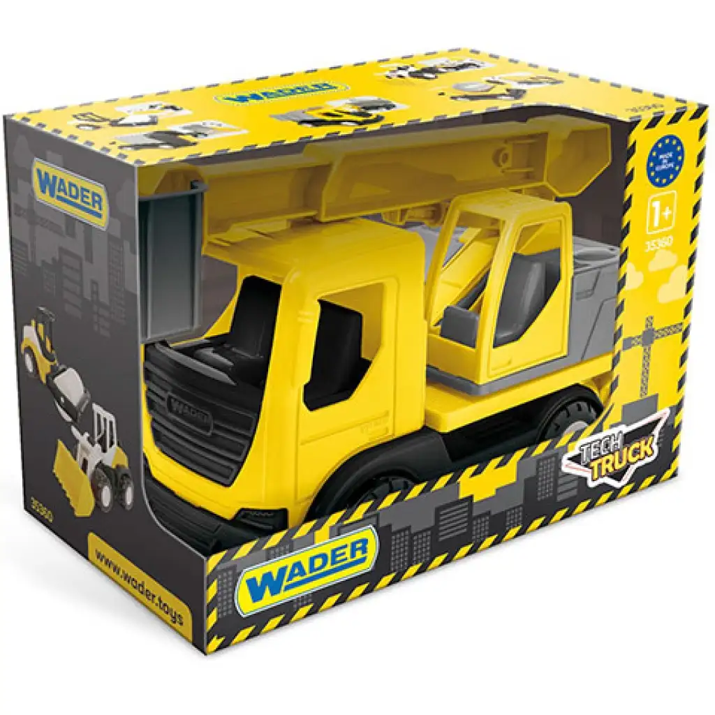 Tech Truck Hubarbeitsbühne im Karton 29cm - Wader Bild 1