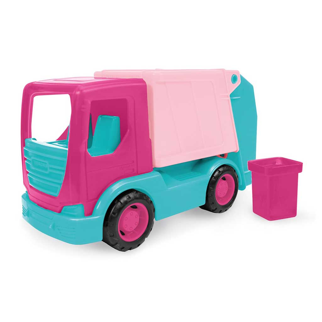 Tech Truck rosa Müllwagen 28cm - Wader Bild 1
