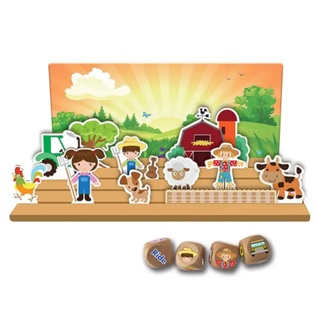 Tell-a-Tale Bauernhof Geschichtenerzähler Spiel - Cheatwell Games Bild 2