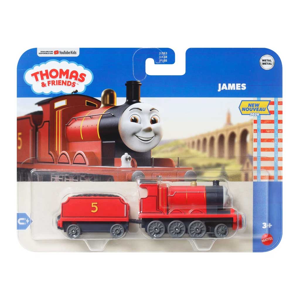 Thomas und seine Freunde: James Deluxe Lokomotive - Mattel Bild 1