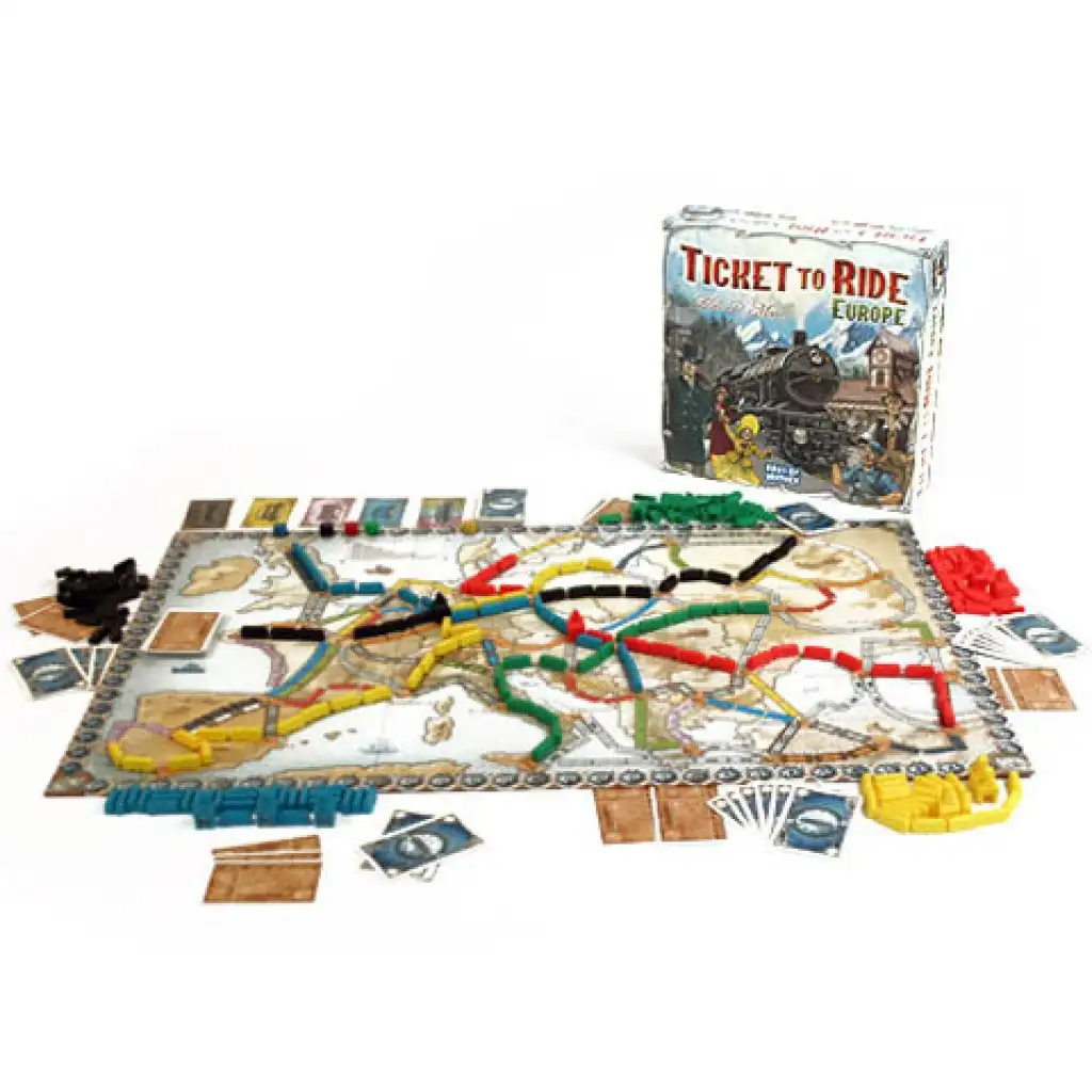 Ticket to Ride Europa Gesellschaftsspiel Bild 2