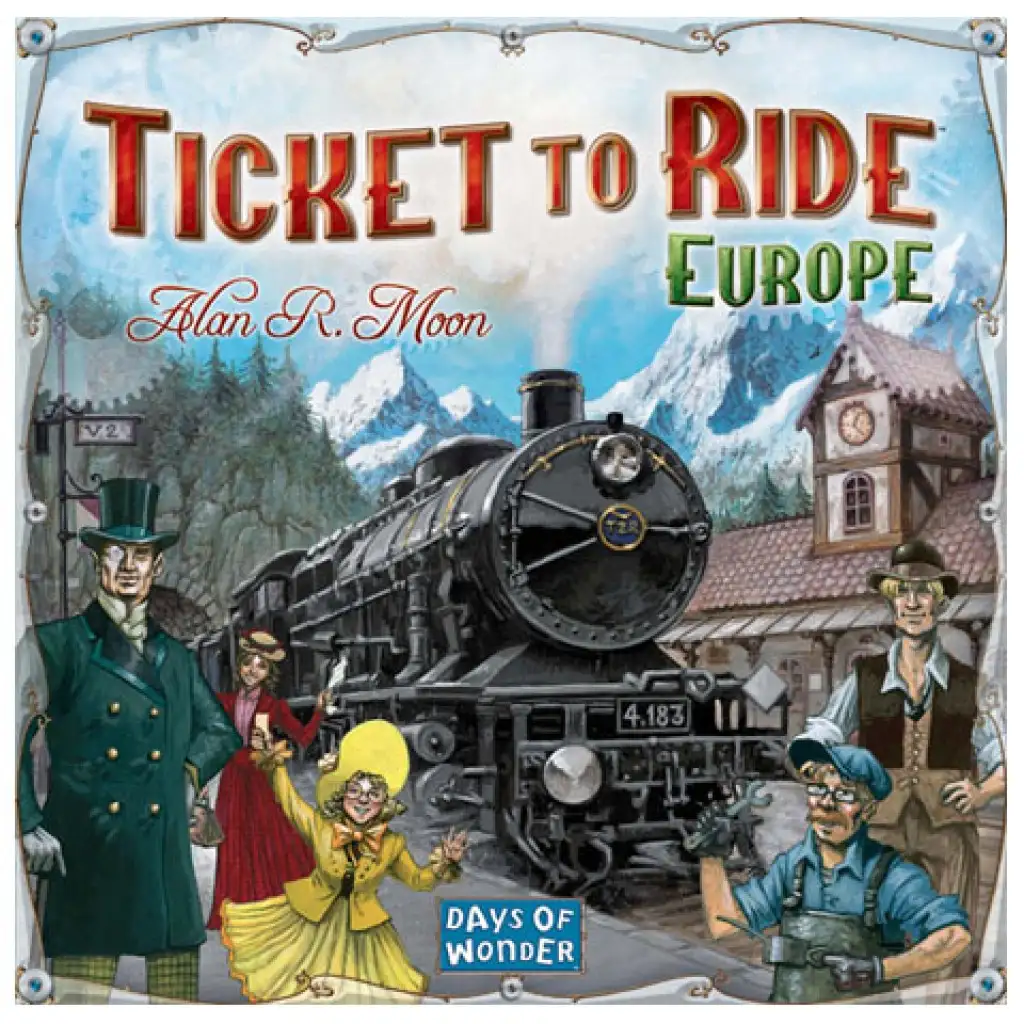 Ticket to Ride Europa Gesellschaftsspiel Bild 1