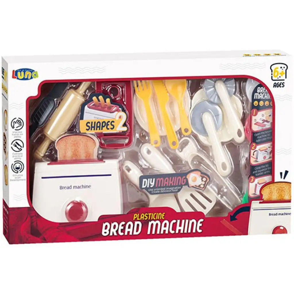 Toaster-Spielset mit Knetmassen Bild 1