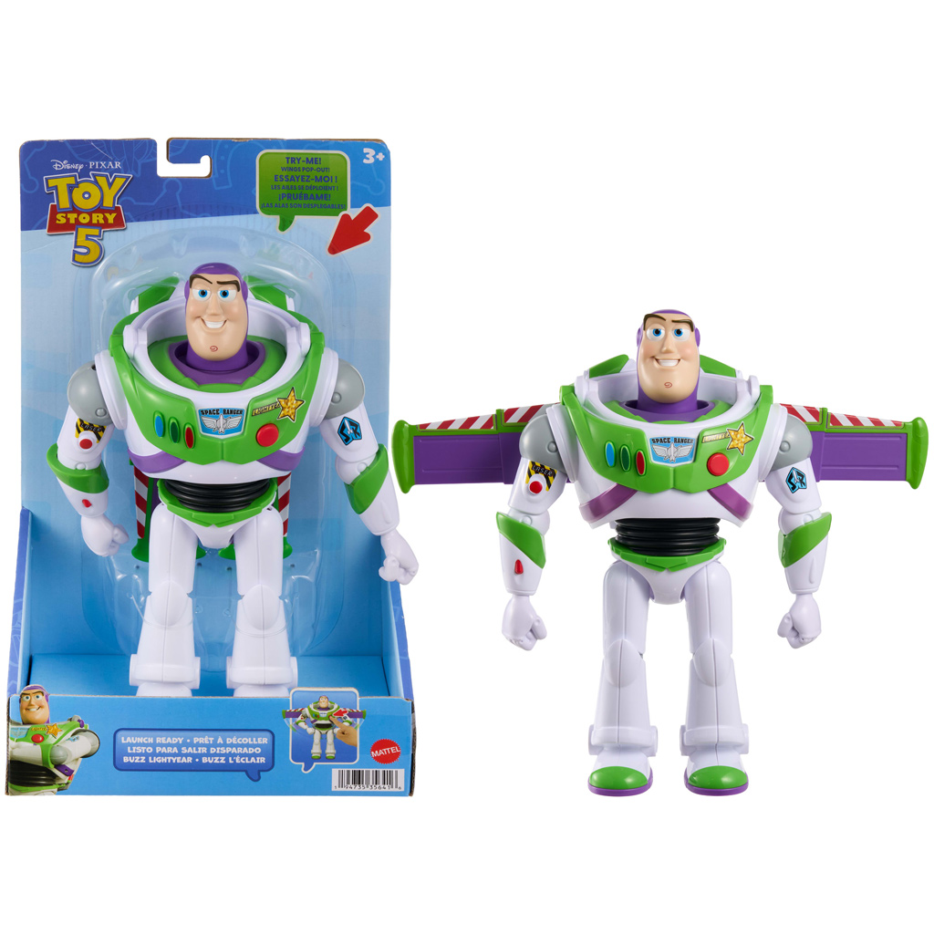 Toy Story 5 Deluxe Buzz Lightyear Actionfigur – Mattel Bild 1