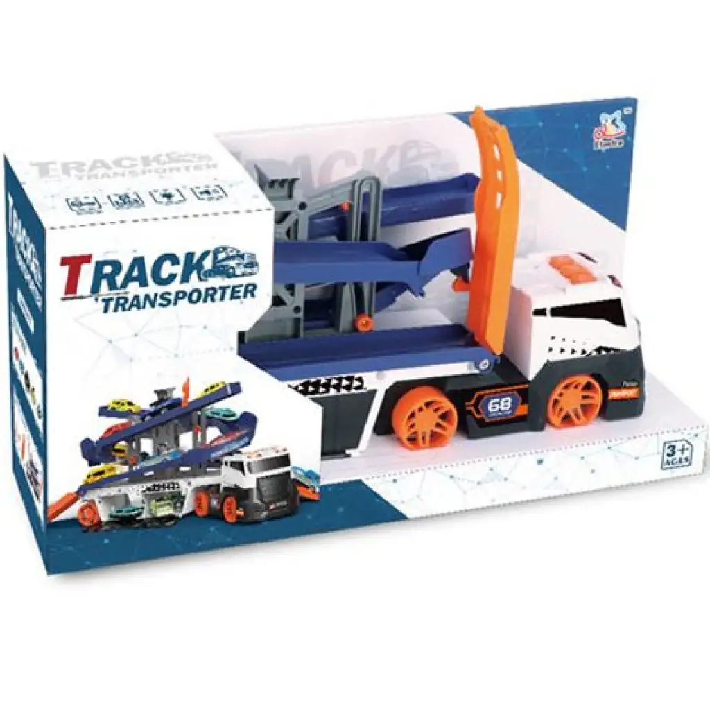 Track Transport Bahnset mit Licht und Ton Bild 1