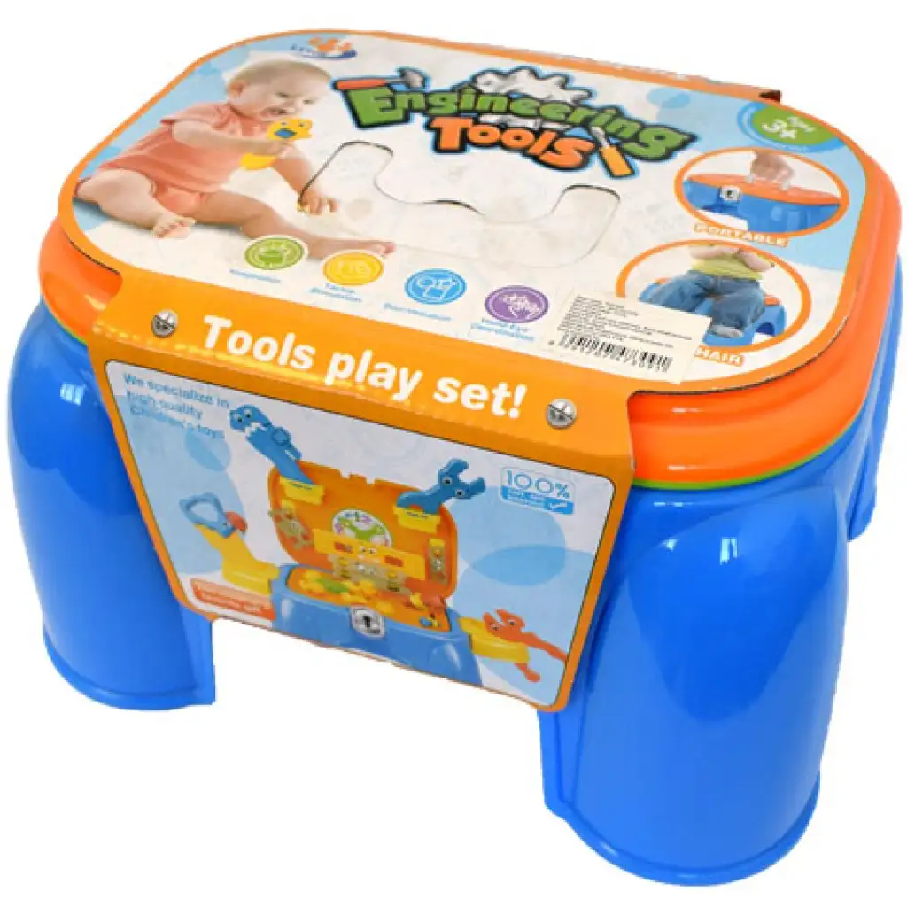 Tragbarer Hocker mit Werkzeugset Bild 2