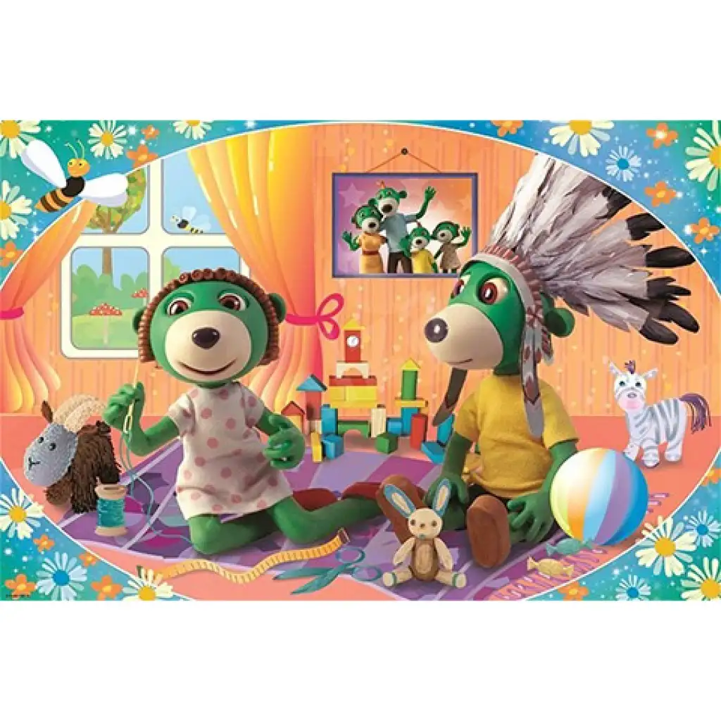 Treflikow Lass uns zusammen Spaß haben 24-teiliges Maxi-Puzzle - Trefl Bild 2