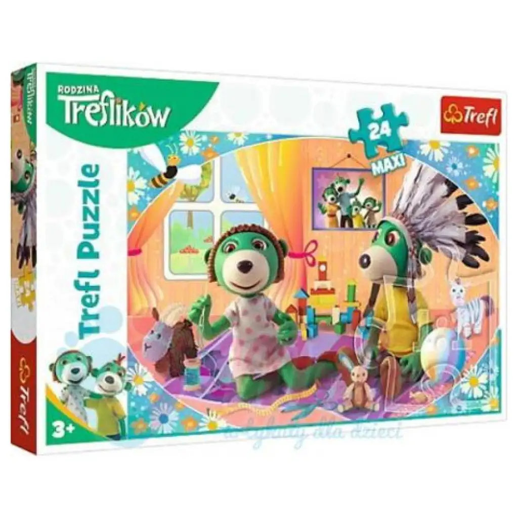 Treflikow Lass uns zusammen Spaß haben 24-teiliges Maxi-Puzzle - Trefl Bild 1