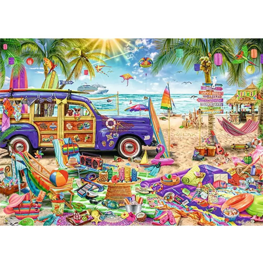 Tropische Entspannung 2000-teilige Puzzle - Trefl Bild 2