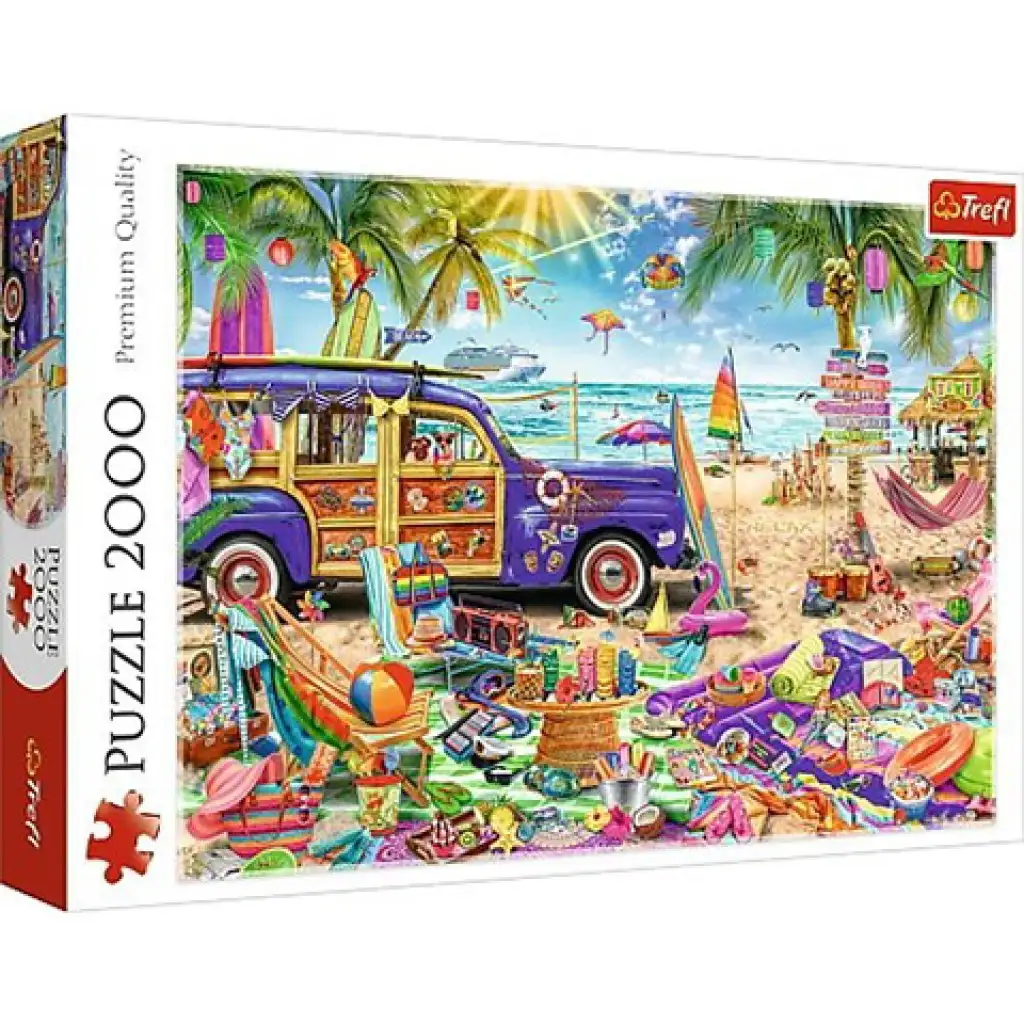 Tropische Entspannung 2000-teilige Puzzle - Trefl Bild 1