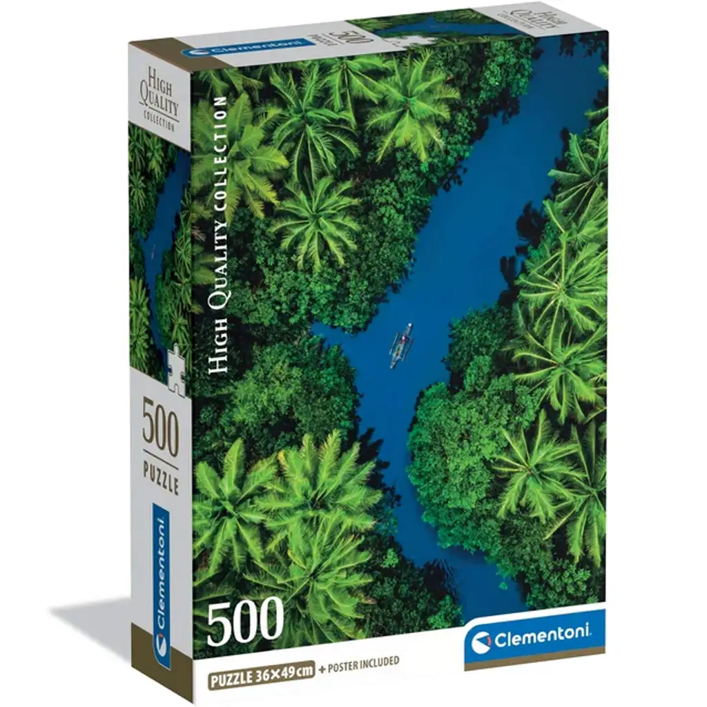 Tropisches Abenteuer 500-teiliges HQC Kompakt-Puzzle - Clementoni Bild 1