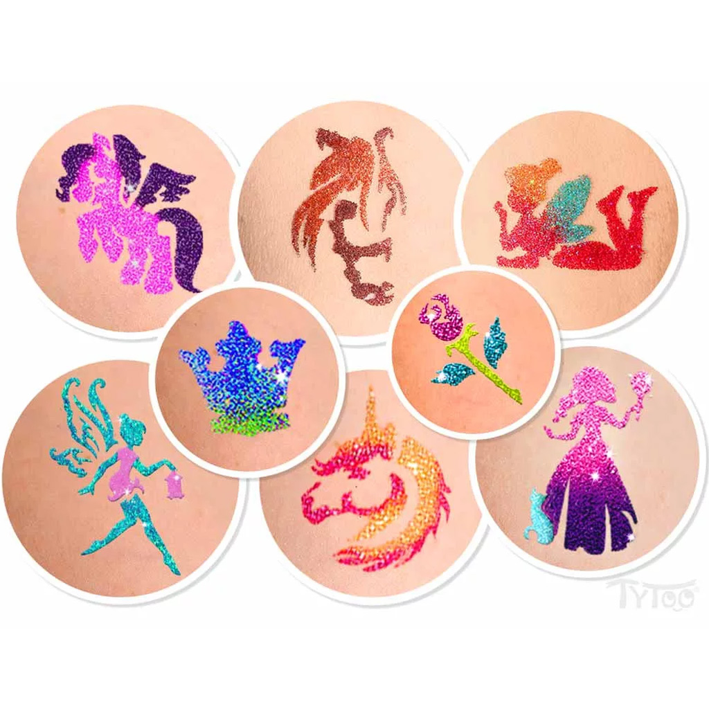 TyToo: SassyLue Glitzer-Tattoo-Set Bild 2