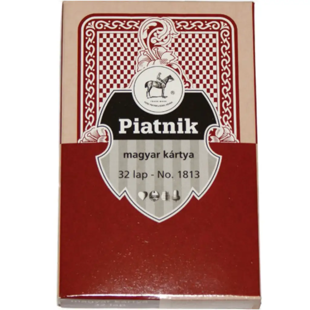 Ungarische Karten rot - Piatnik Bild 1