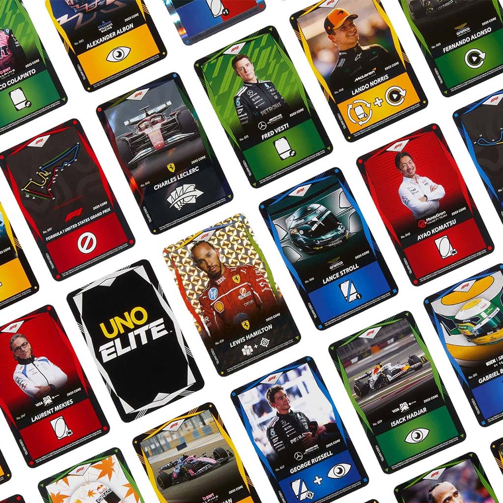 UNO Elite F1 Kartenspiel - Mattel Bild 2