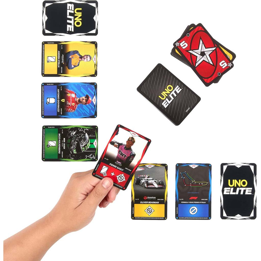 UNO Elite F1 Kartenspiel - Mattel Bild 4