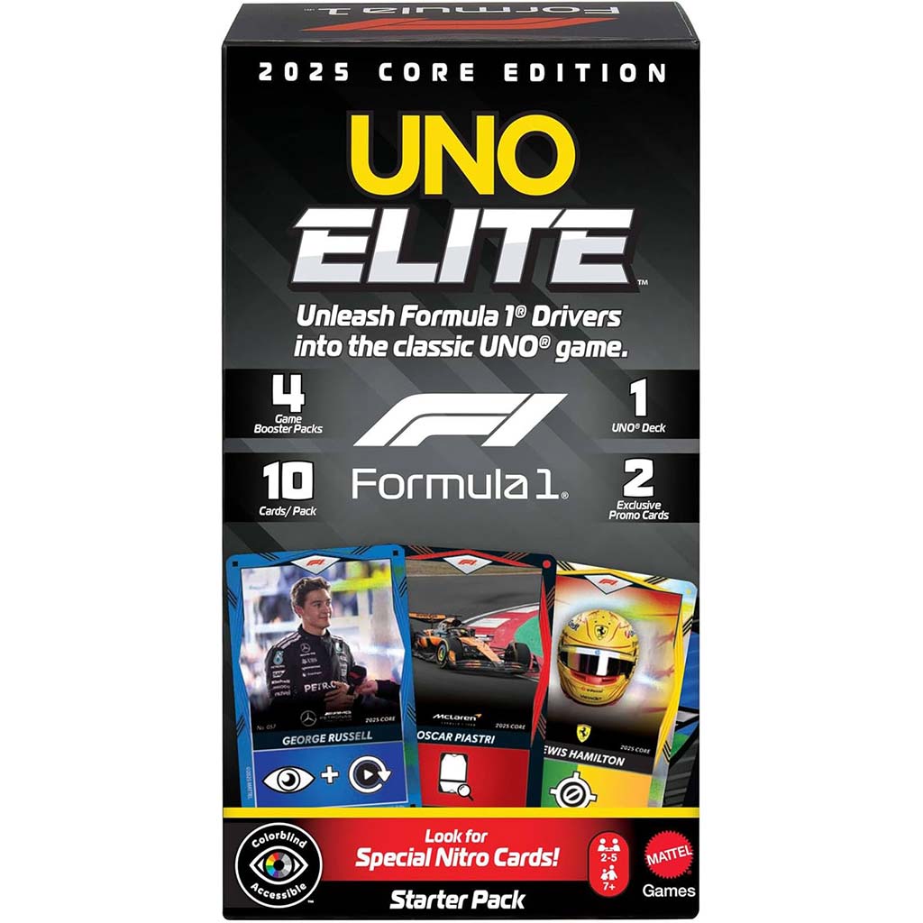 UNO Elite F1 Kartenspiel - Mattel Bild 1