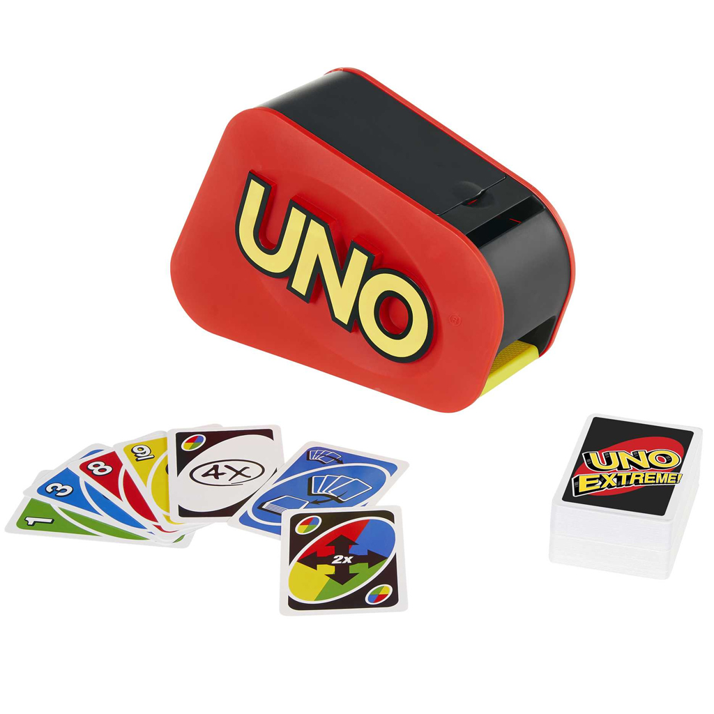 UNO Extreme Karte - Mattel Bild 2