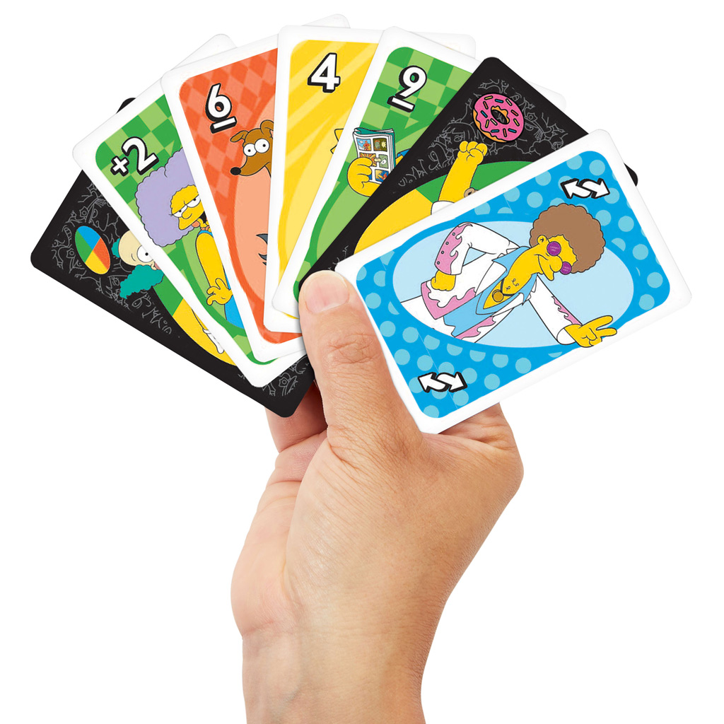UNO Simpson Kartenspiel – Mattel Bild 2
