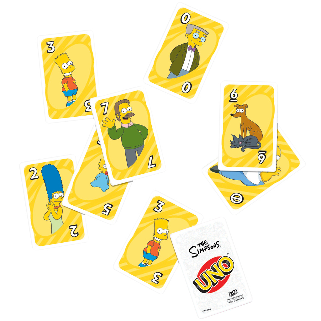 UNO Simpson Kartenspiel – Mattel Bild 3