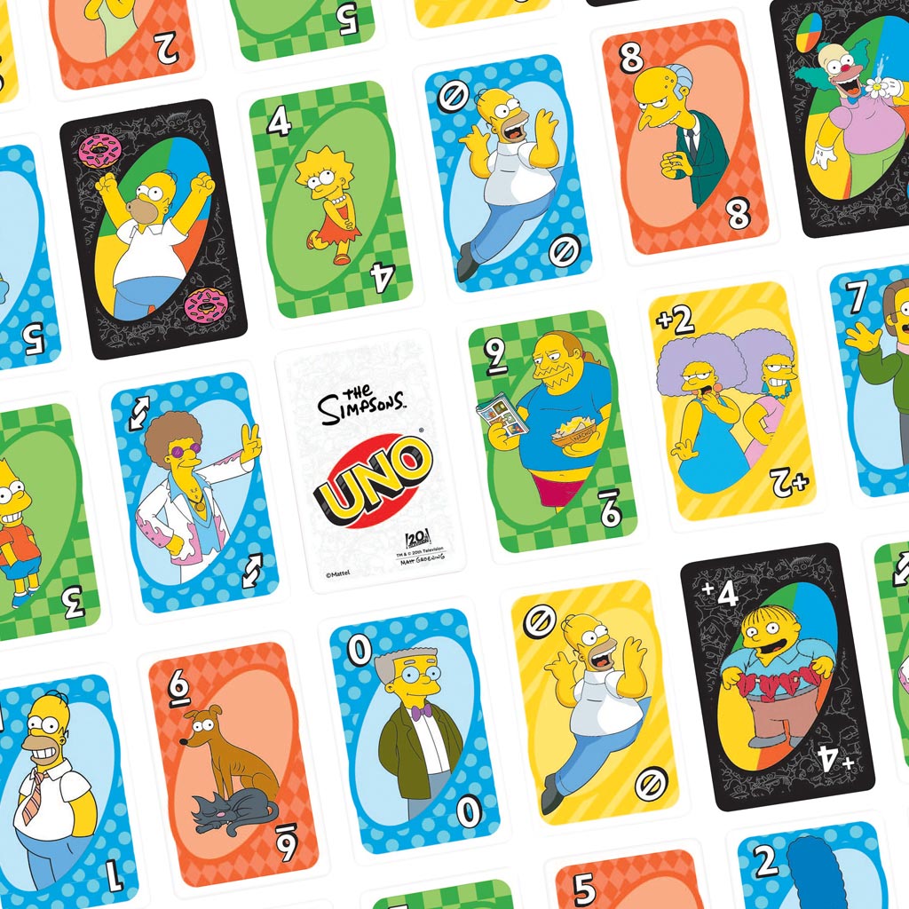 UNO Simpson Kartenspiel – Mattel Bild 4