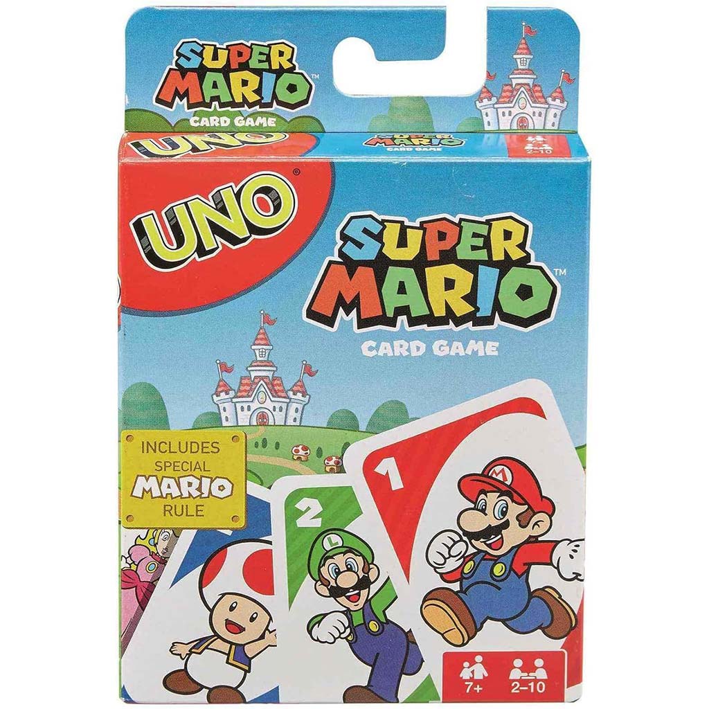 UNO Super Mario Kartenspiel - Mattel Bild 1
