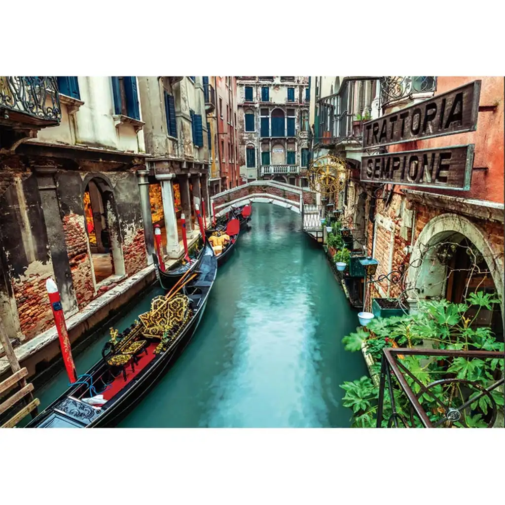 Venezianischer Kanal HQC 1000-teiliges Puzzle - Clementoni Bild 2