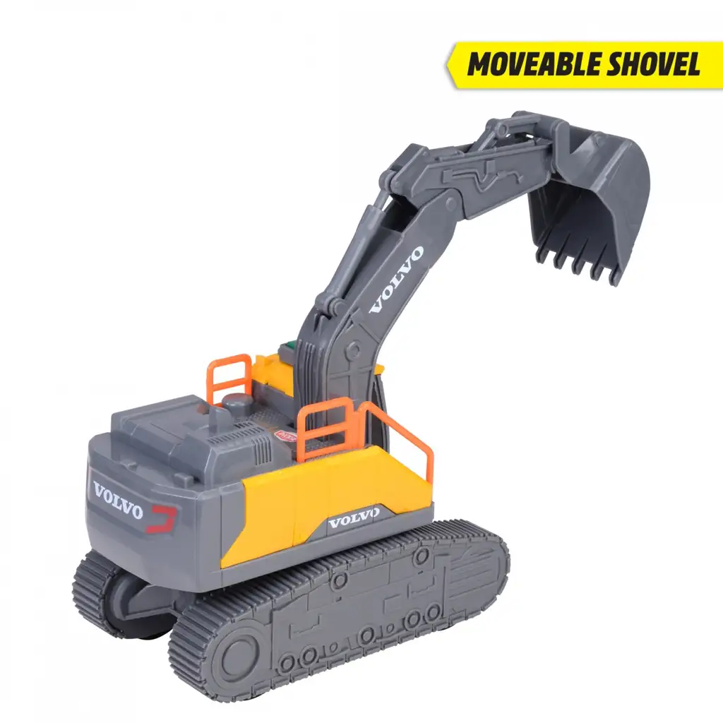 Volvo Bagger mit Licht- und Soundeffekten 23cm - Dickie Toys Bild 2