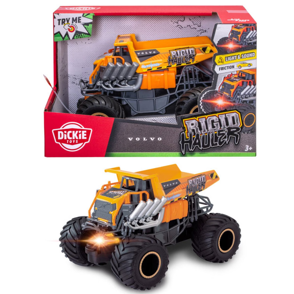 Volvo Rigid Hauler Spielzeugauto mit Licht und Sound - Dickie Toys Bild 1