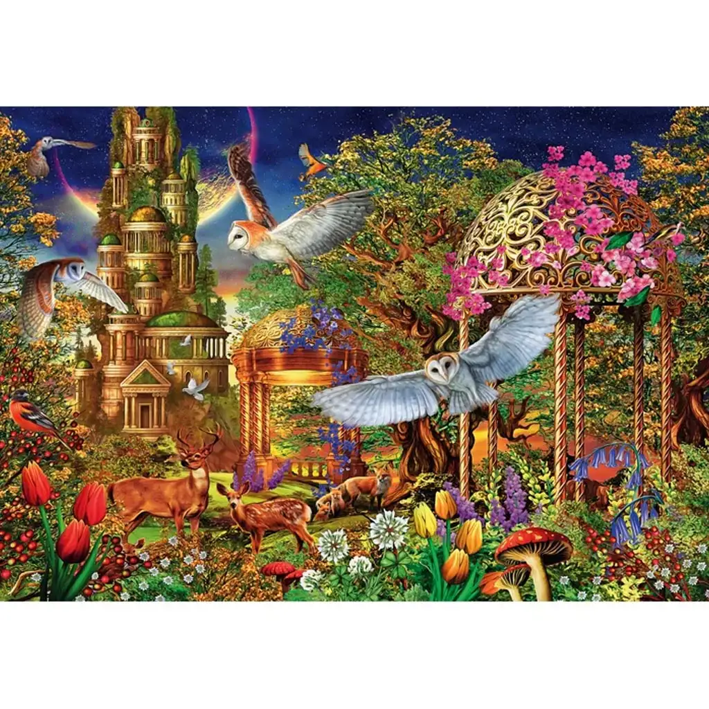 Wald-Fantasiegarten 1500-teiliges HQC Kompakt-Puzzle - Clementoni Bild 2
