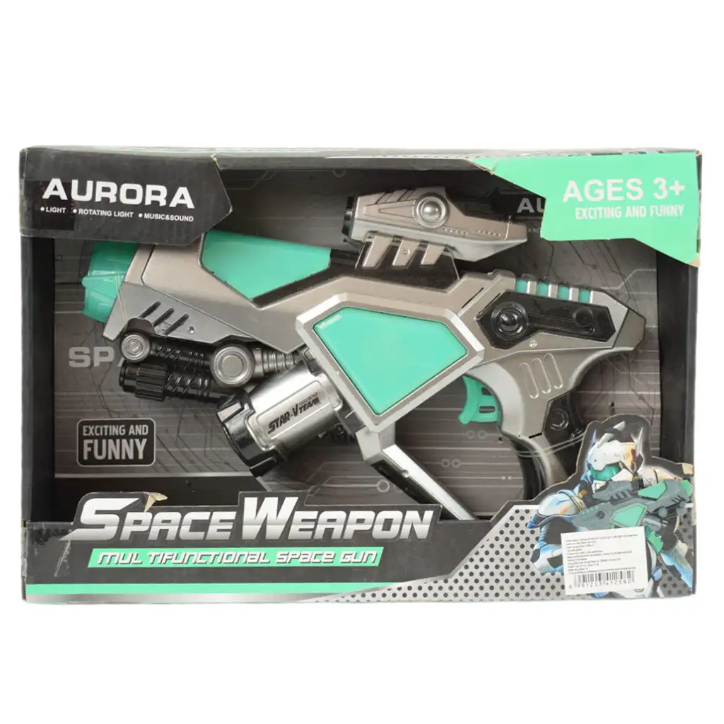 Weltraumwaffe: Aurora Weltraumwaffe mit Licht und Ton 28cm Bild 7
