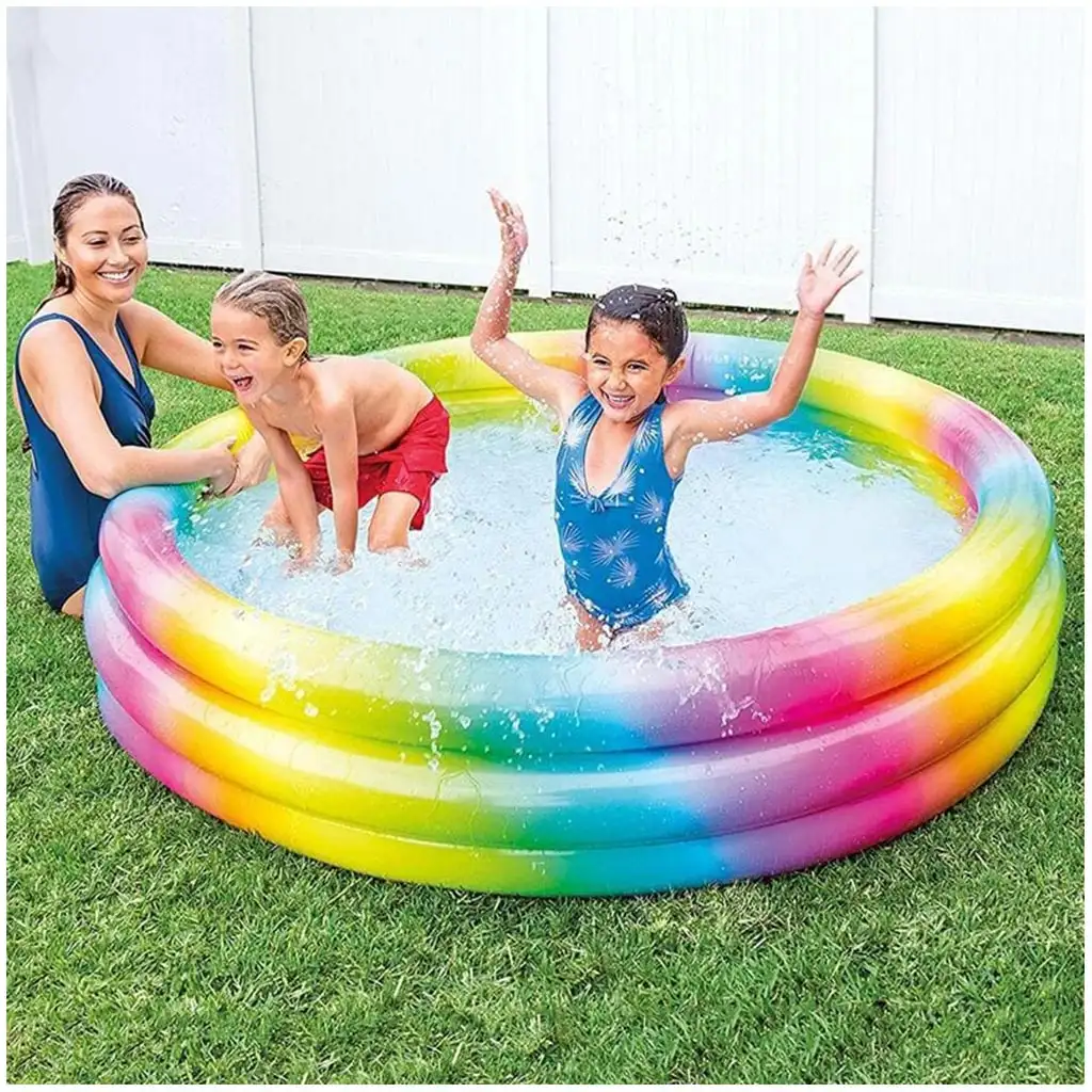 Wild Geometry 3-Ring-Pool 168x38cm - Intex Bild 2