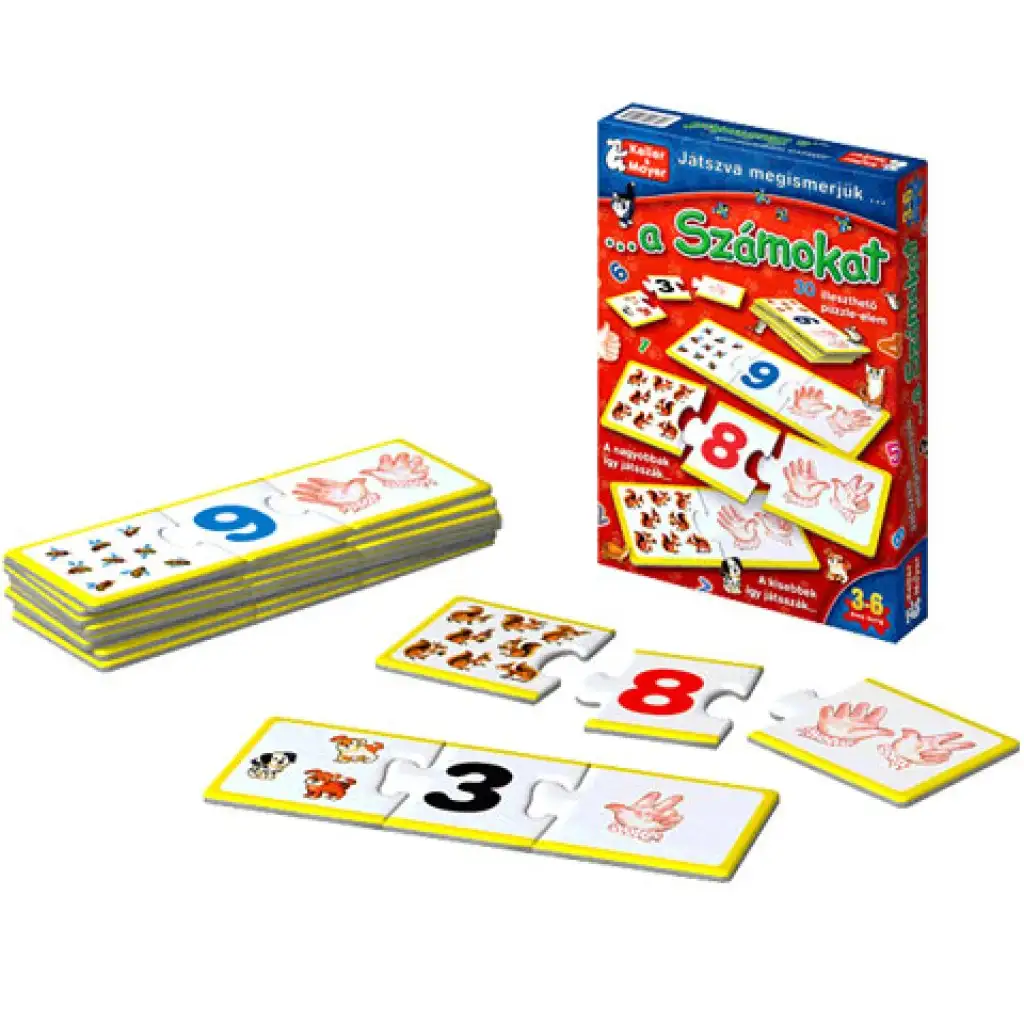 Wir lernen die Zahlen beim Spielen Gesellschaftsspiel Bild 2