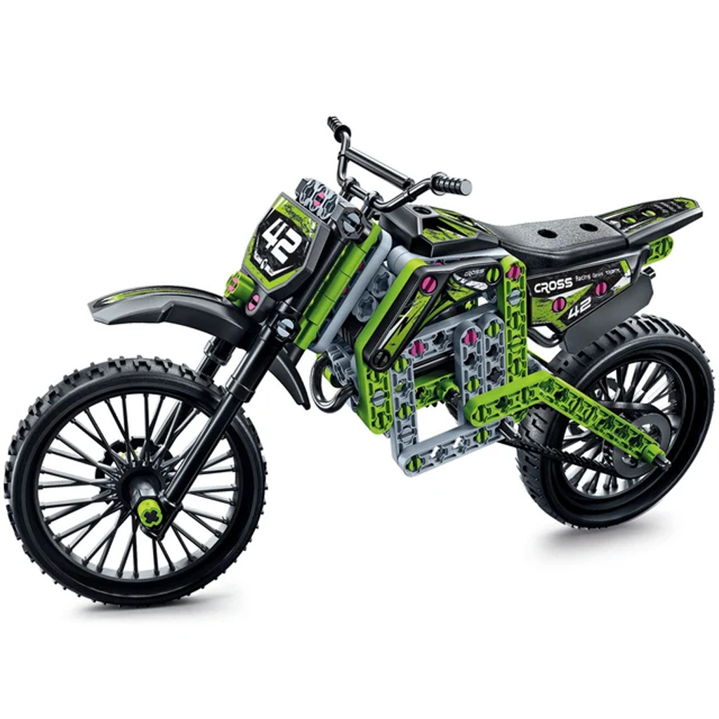 Wissenschaft & Spiel: Mechanik montierbares X-Treme Motocross - Clementoni Bild 2