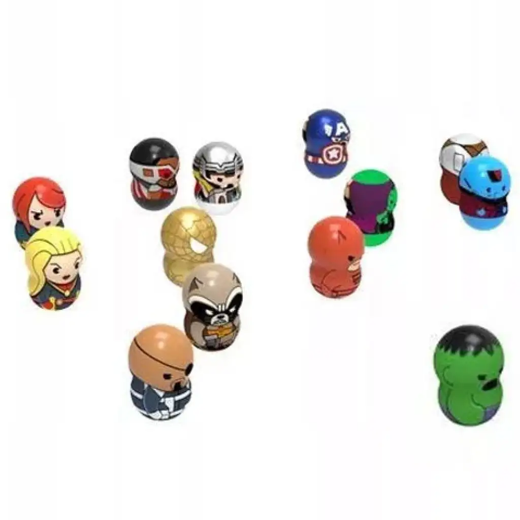 Wooblies Marvel Überraschungspaket mit Abschussvorrichtung, 1 Stück Bild 3