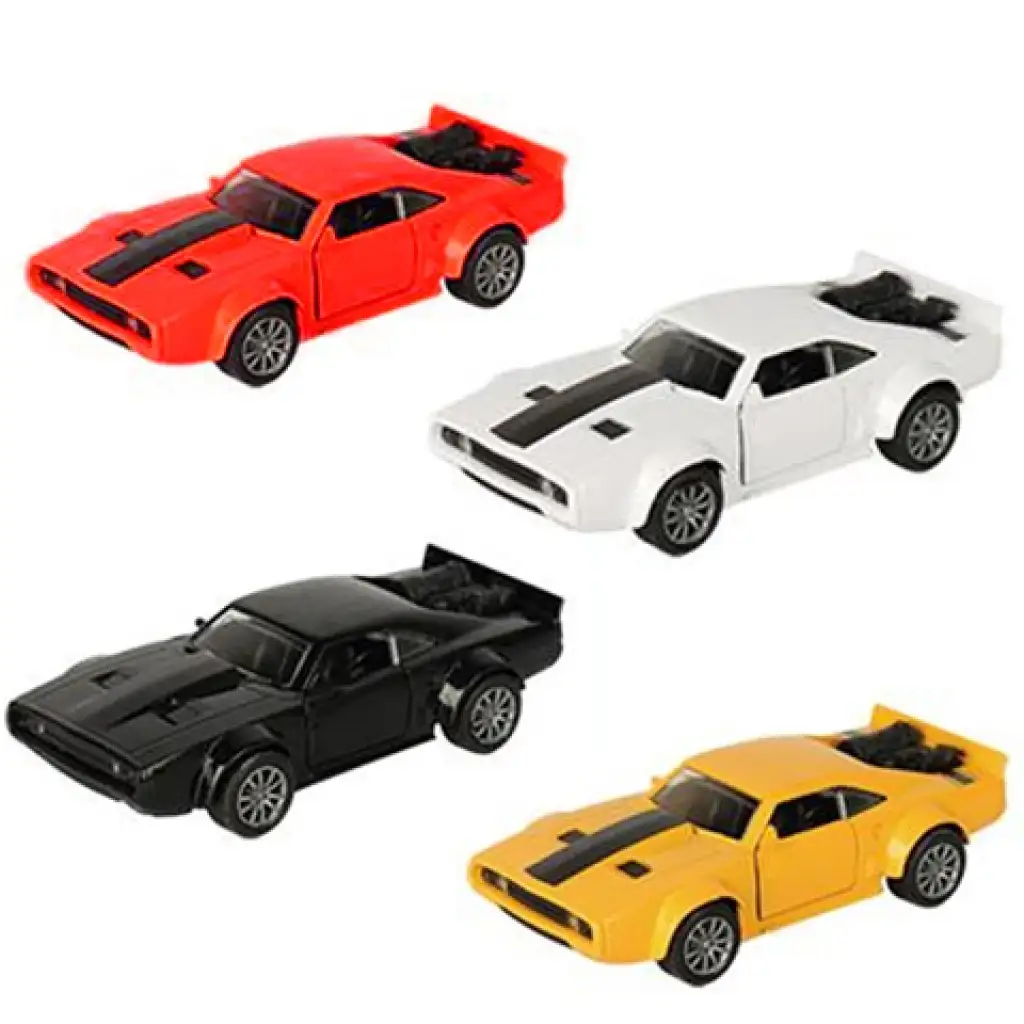 Zurückziehbares 71 Plymouth Road Runner Spielzeugauto mit Licht und Ton 1/32 in verschiedenen Varianten Bild 1