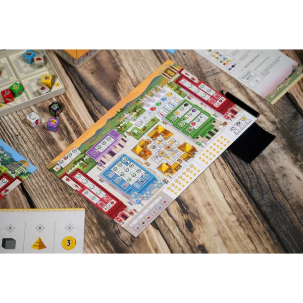 7 Wunder – Würfelspiel Brettspiel Bild 2