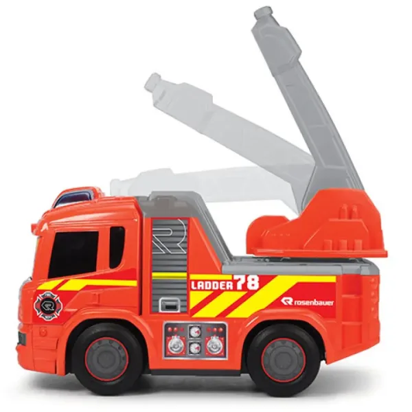 ABC Fredy Fire Feuerwehrauto mit Licht und Sound 25cm - Simba Toys Bild 3