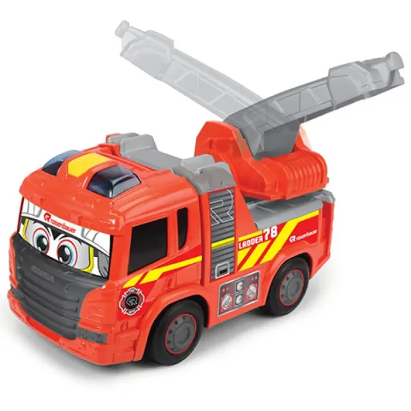 ABC Fredy Fire Feuerwehrauto mit Licht und Sound 25cm - Simba Toys Bild 4