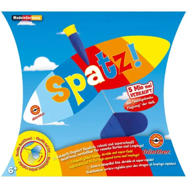 Abschießbares Segelflugzeug Spatz Bild 2