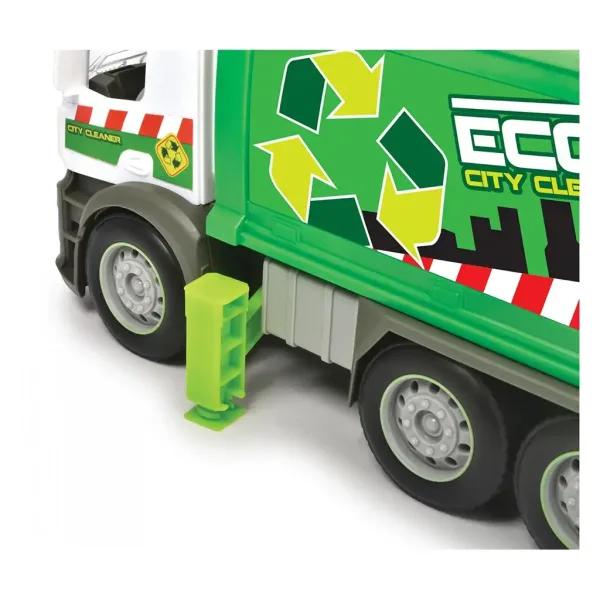 Action Truck Müllwagen mit Sound und Licht - Dickie Toys Bild 3