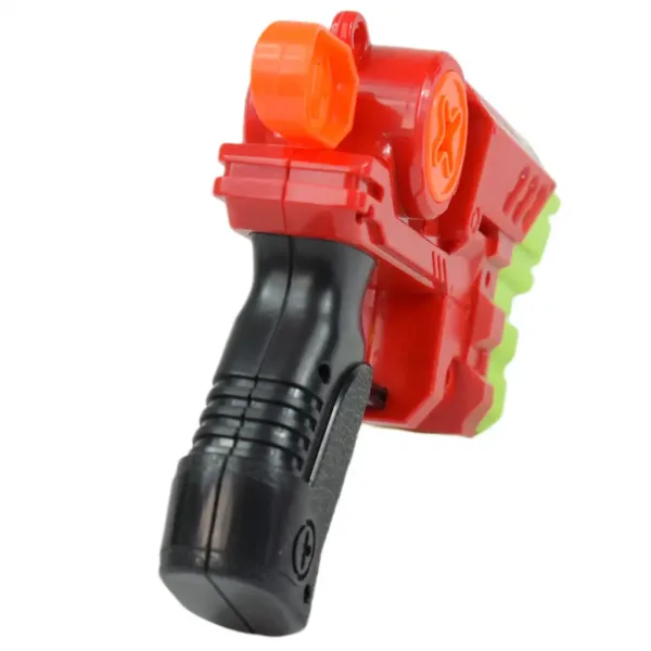 Air Blaster: EVA-Schaumstoffschusswaffe mit Zielscheibe und Munition 19x14cm Bild 4