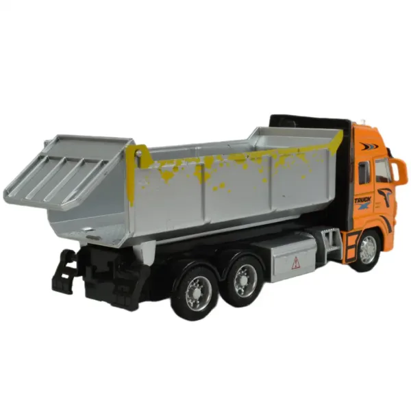Alloy Car: Schwungrad-Kipplaster mit Licht und Ton 19cm Bild 4