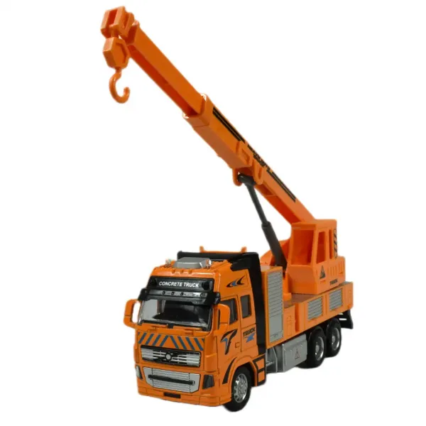 Alloy Car: Schwungrad-Kranwagen 20cm Bild 6