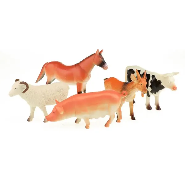 Animal World Farm Tier-Set, 5-teilig Bild 2