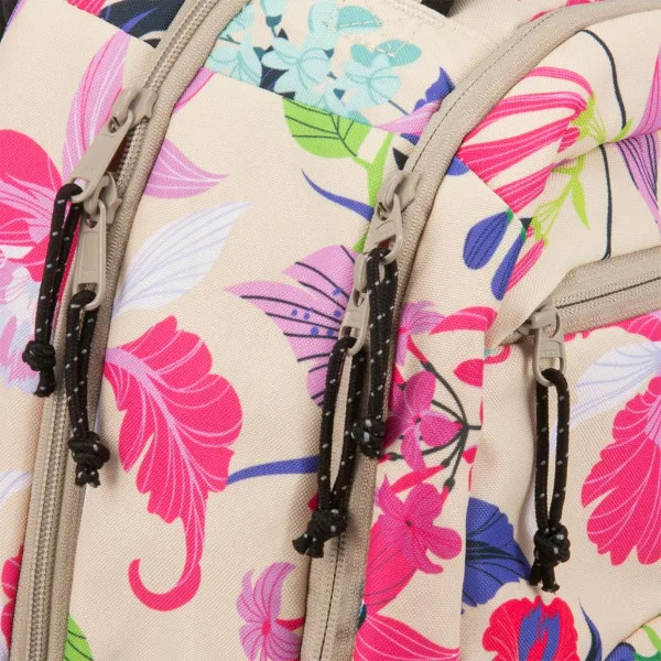 Ars Una: Beach Flowers ergonomischer Schulrucksack mit Blumenmuster, 33x45x24 cm Bild 6