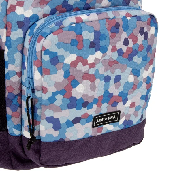 Ars Una: Caleidoscope-blauer Schulrucksack AU-14 32 x 51 x 25 cm Bild 4